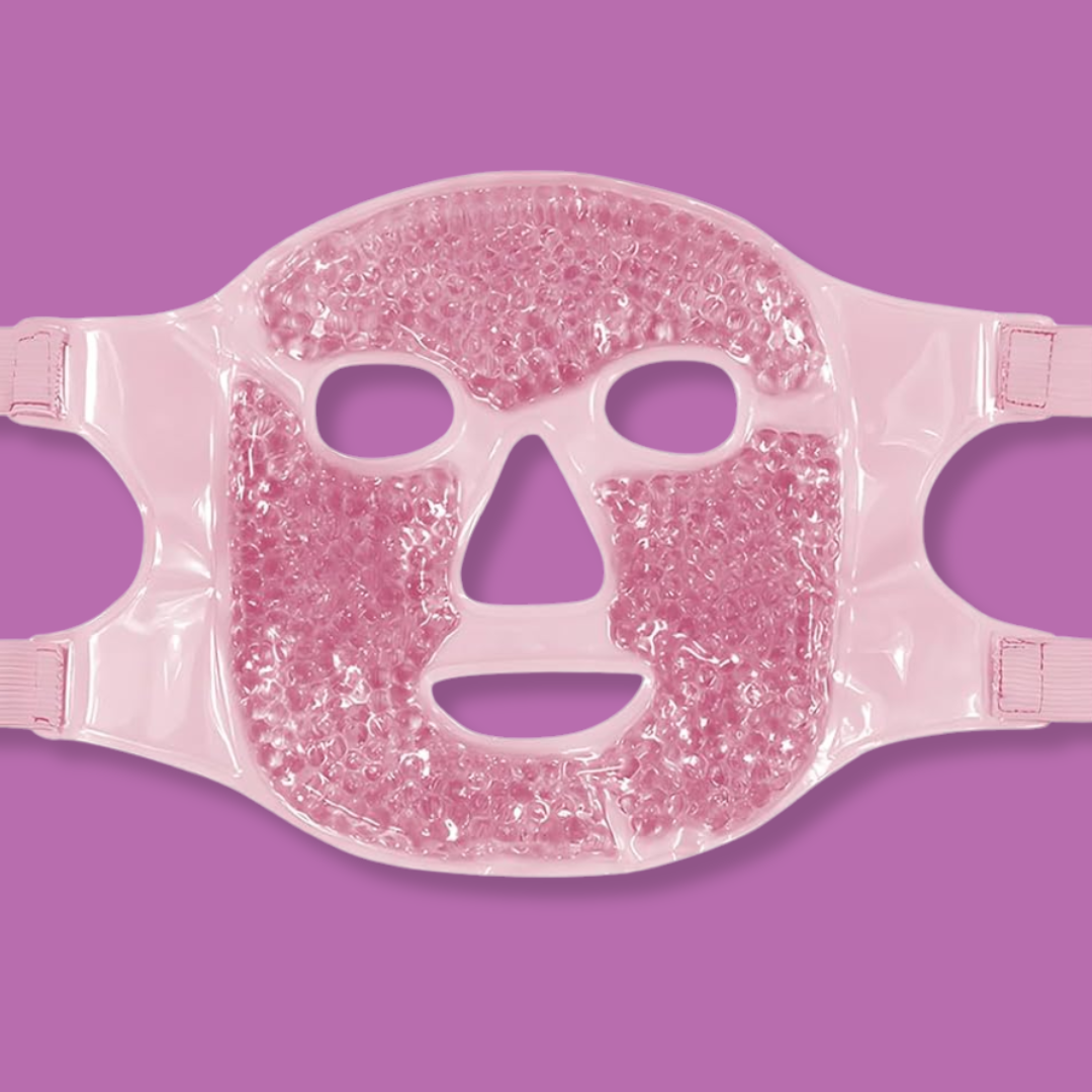 Maschera per crioterapia con perle in gel