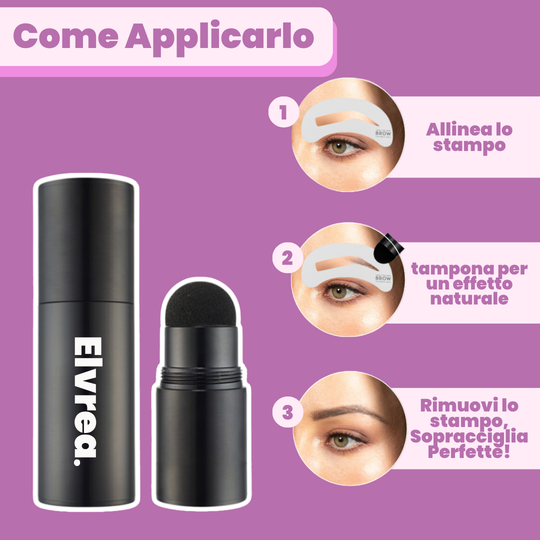 Elvrea Eyebrow Powder Stamp