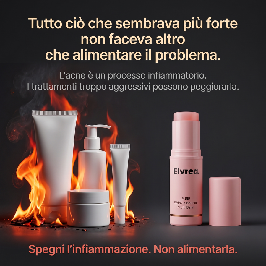 Tutto ciò che hai provato di "più forte" ha solo irritato un tessuto che andava rigenerato, non aggredito.