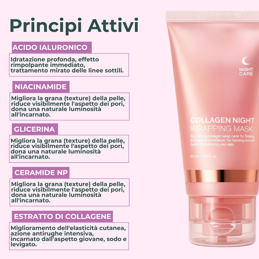 Maschera Peel Off al Bio-Collagene