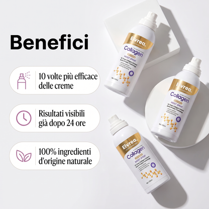 Spray rassodante al collagene
